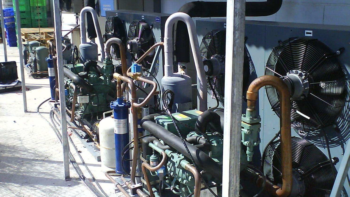Instalación de frío industrial de Frimec