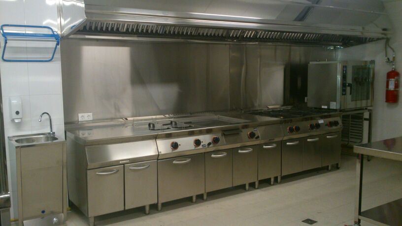 Cocina de hostelería instalada por Frimec